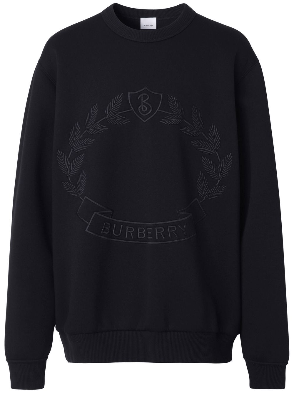 Burberry  Oak Leaf-embroidery sweatshirt