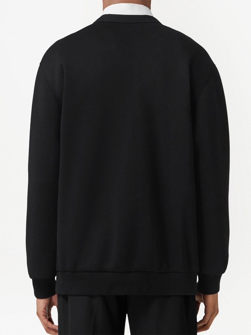 Burberry Oak Leaf-embroidery sweatshirt