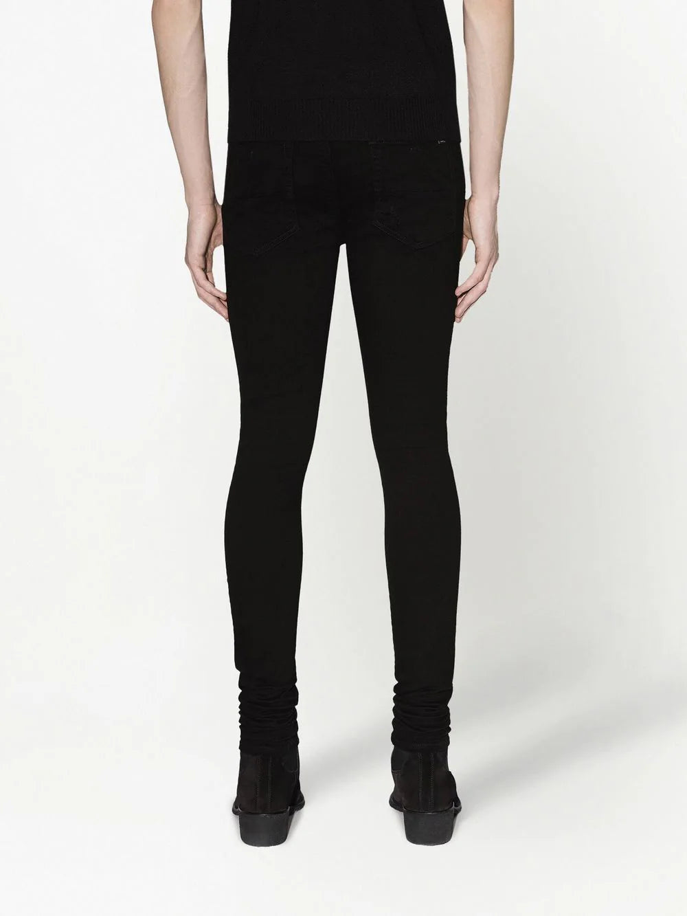 Amiri Aloha low-rise skinny jeans