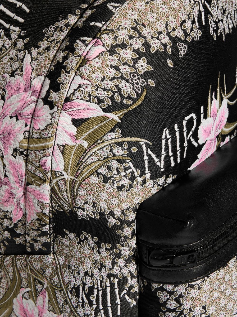 Amiri jacquard logo backpack