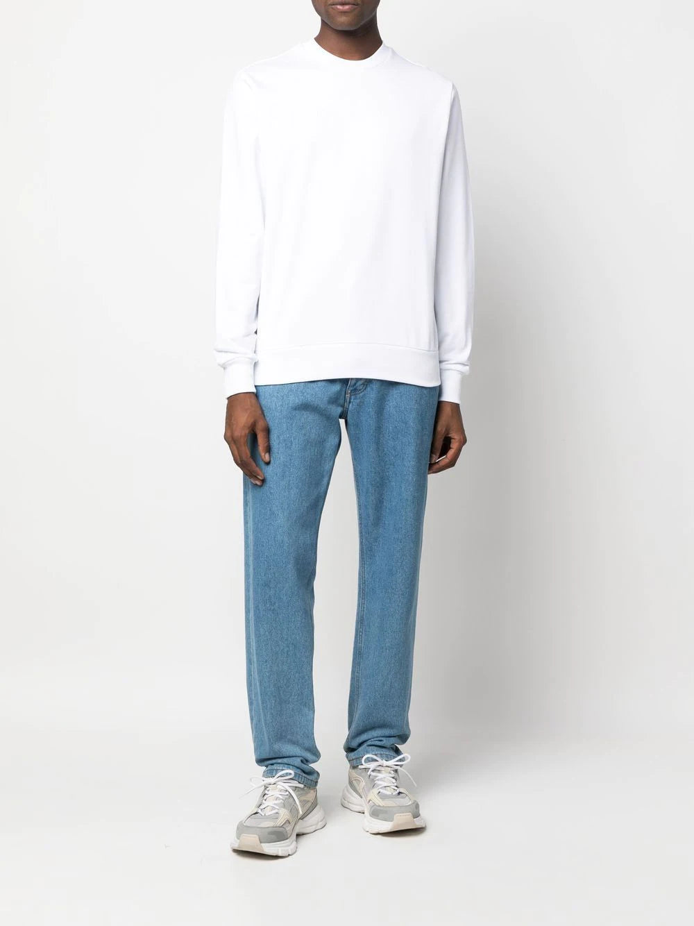 Calvin Klein raised-logo detail sweatshirt