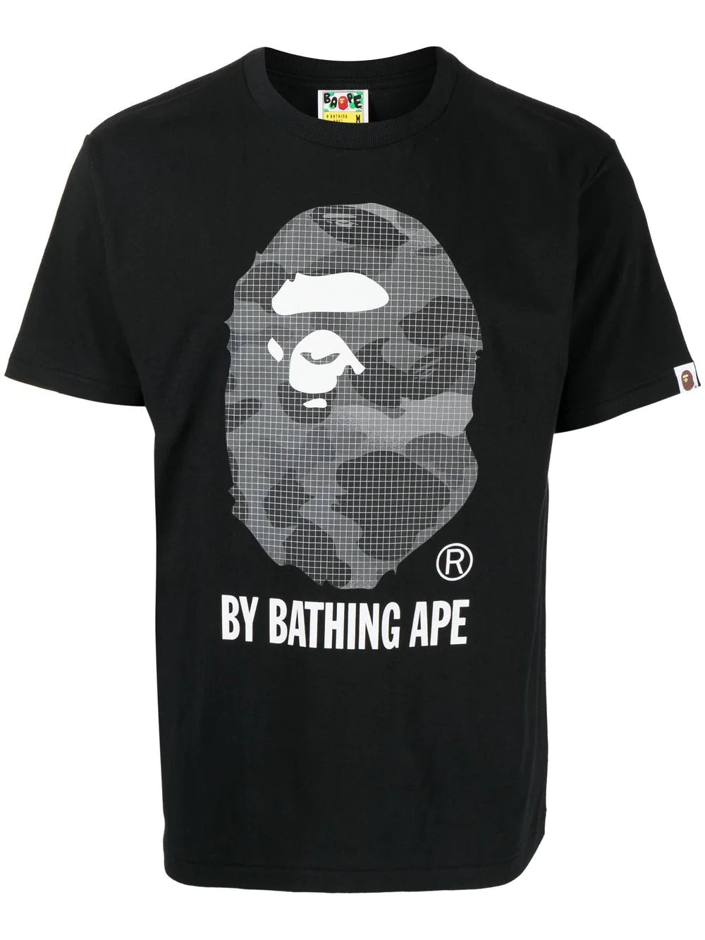 A BATHING APE®  logo print T-shirt