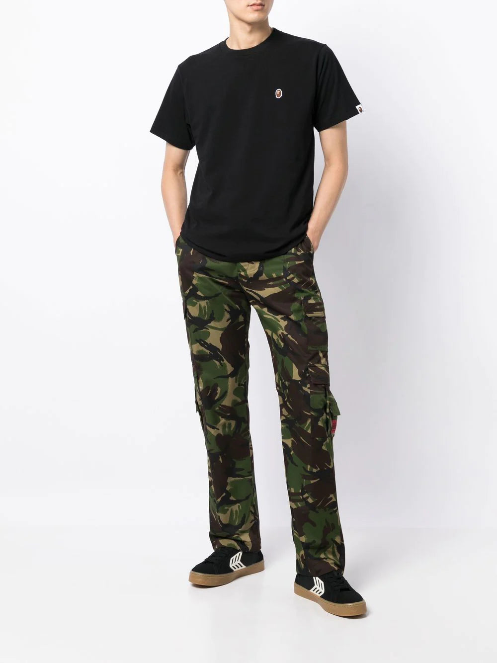 A BATHING APE®  logo-print T-shirt