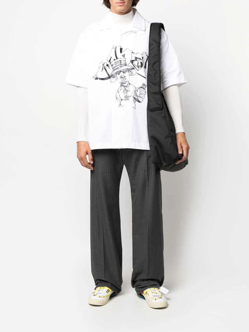 Off-white graphic-print short sleeve shirt