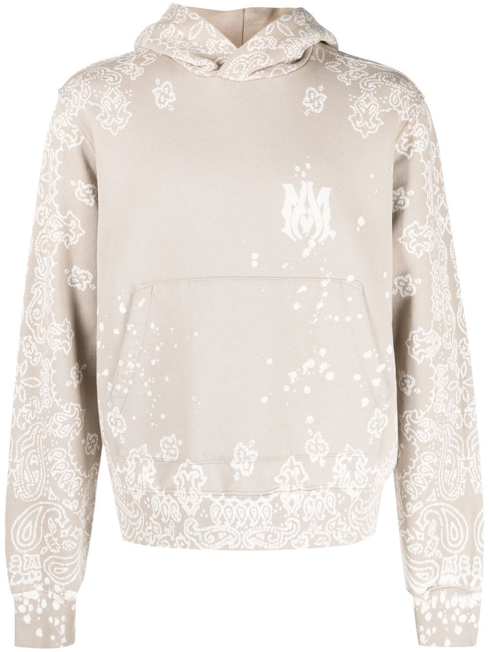 AMIRI  logo-print bandana hoodie