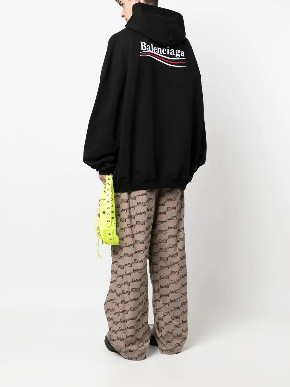 Balenciaga Political Campaign embroidered hoodie