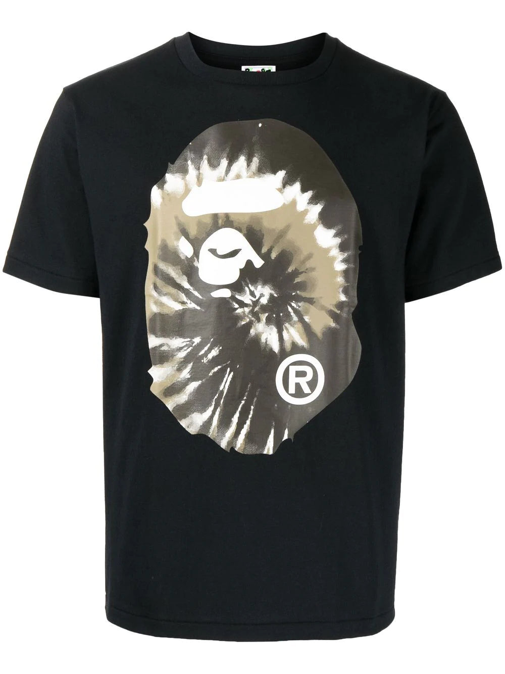 A BATHING APE®  logo-print tie-dye T-shirt