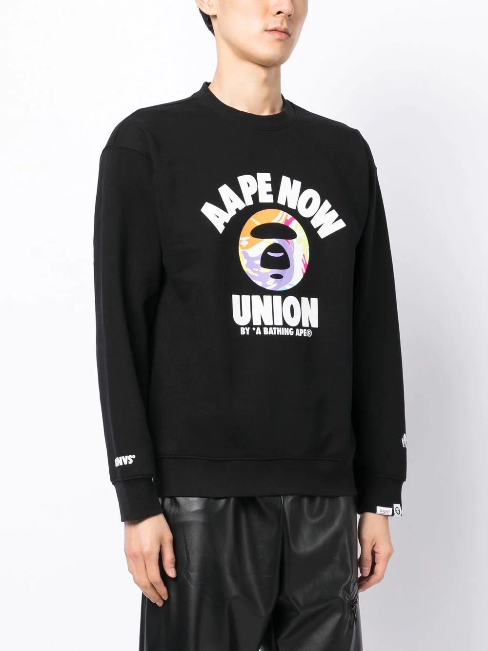 AAPE BY *A BATHING APE® graphic cotton-blend sweatshirt