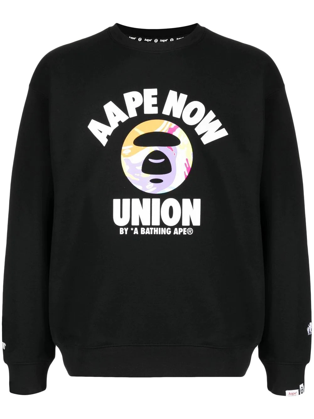 AAPE BY *A BATHING APE®  graphic cotton-blend sweatshirt