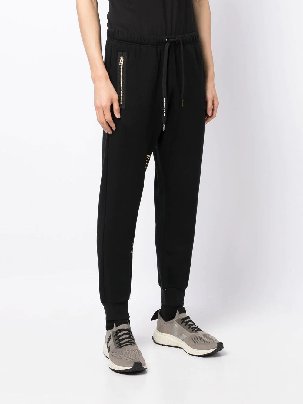AAPE BY *A BATHING APE®  metallic-logo track pants