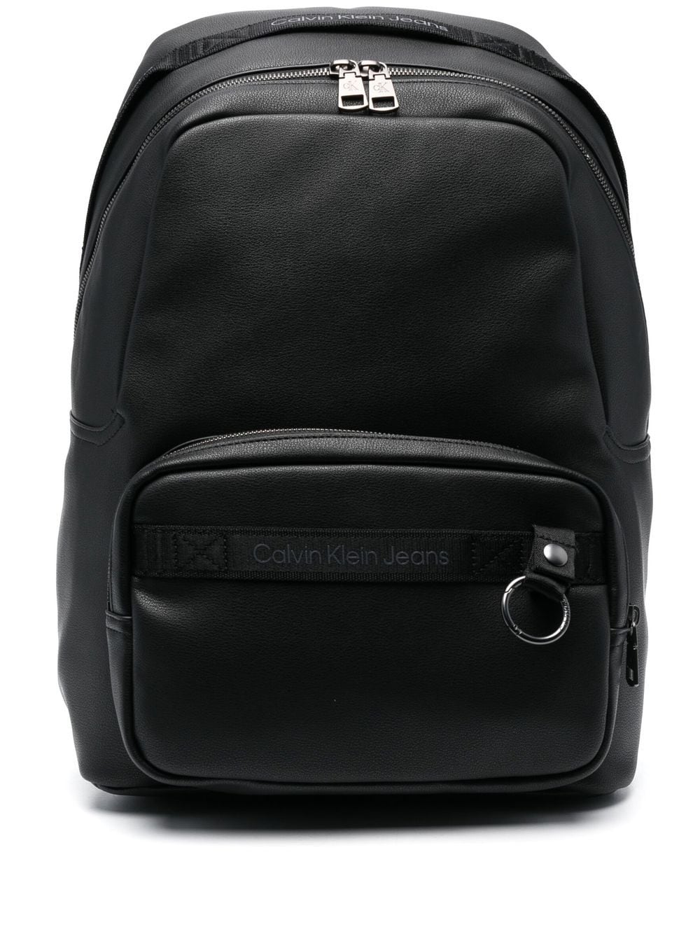 Calvin Klein logo-detail zip-up backpack