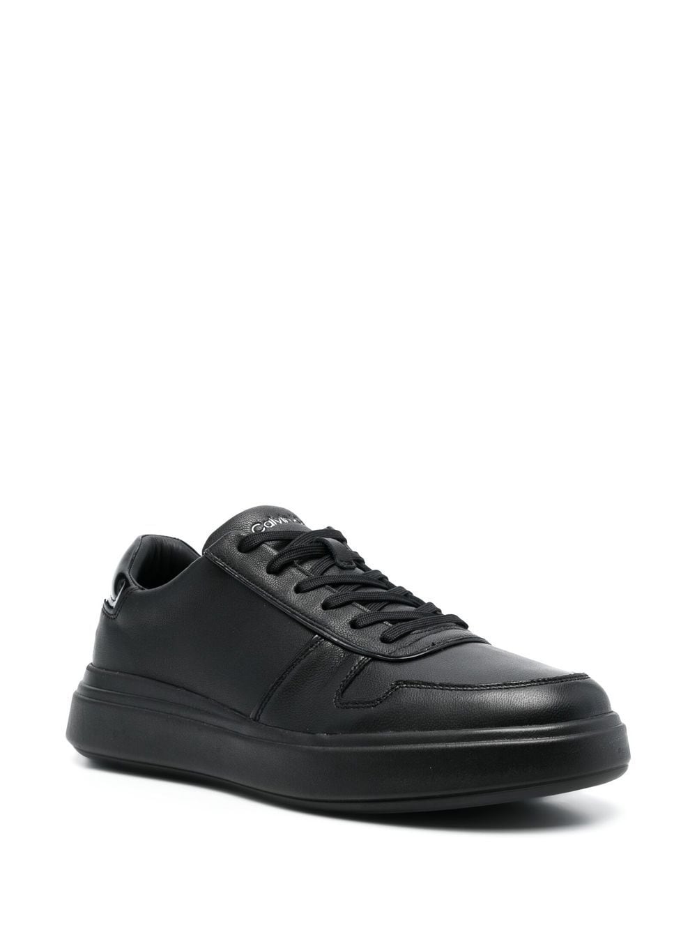 Calvin Klein flatform leather sneakers