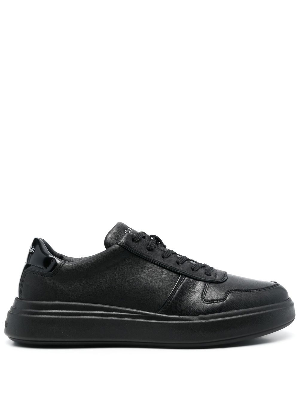 Calvin Klein flatform leather sneakers