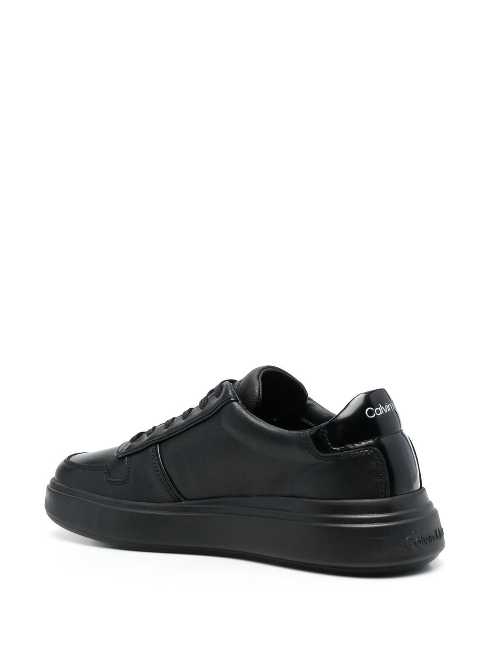 Calvin Klein flatform leather sneakers