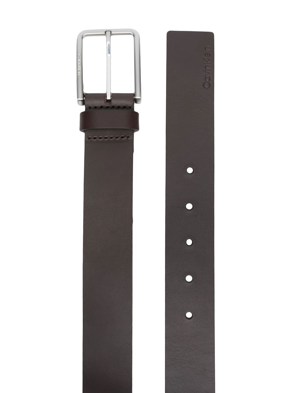Calvin Klein debossed-logo 30mm belt