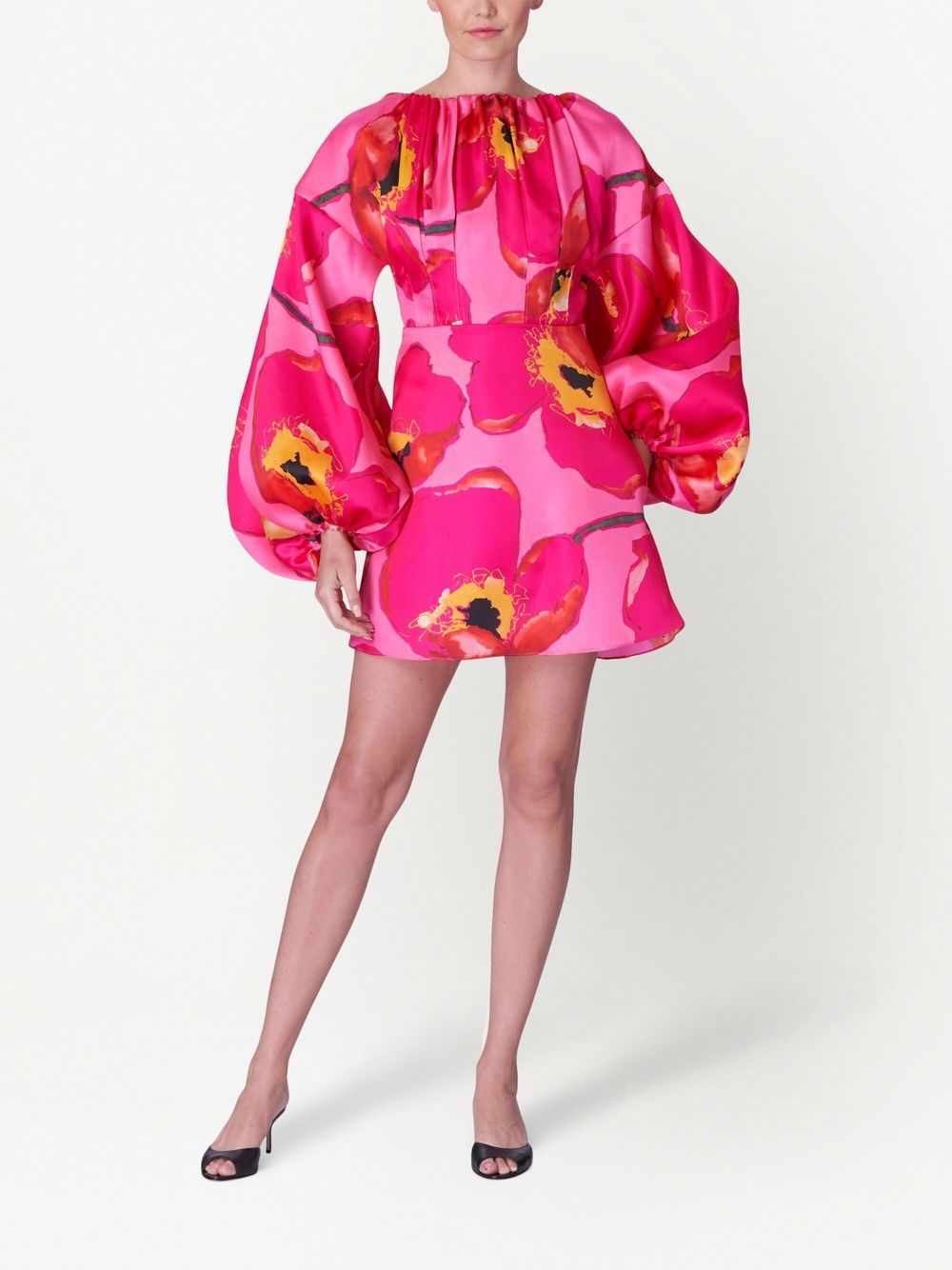Carolina Herrera  balloon-sleeves dress