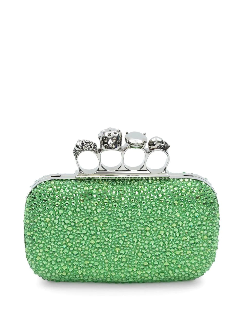 Alexander Mcqueen embellished skull clutch bag
