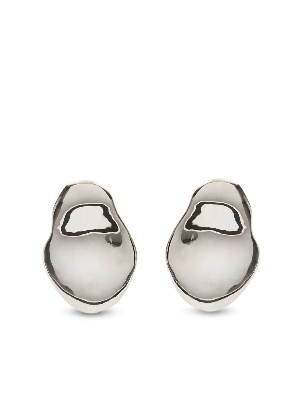 Alexander McQueen  Molten oversized earrings