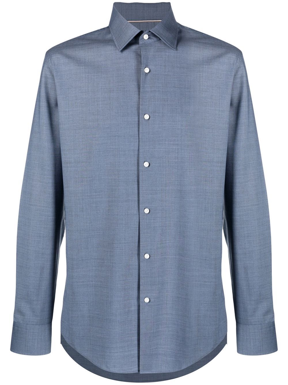 BOSS long-sleeved wool shirt