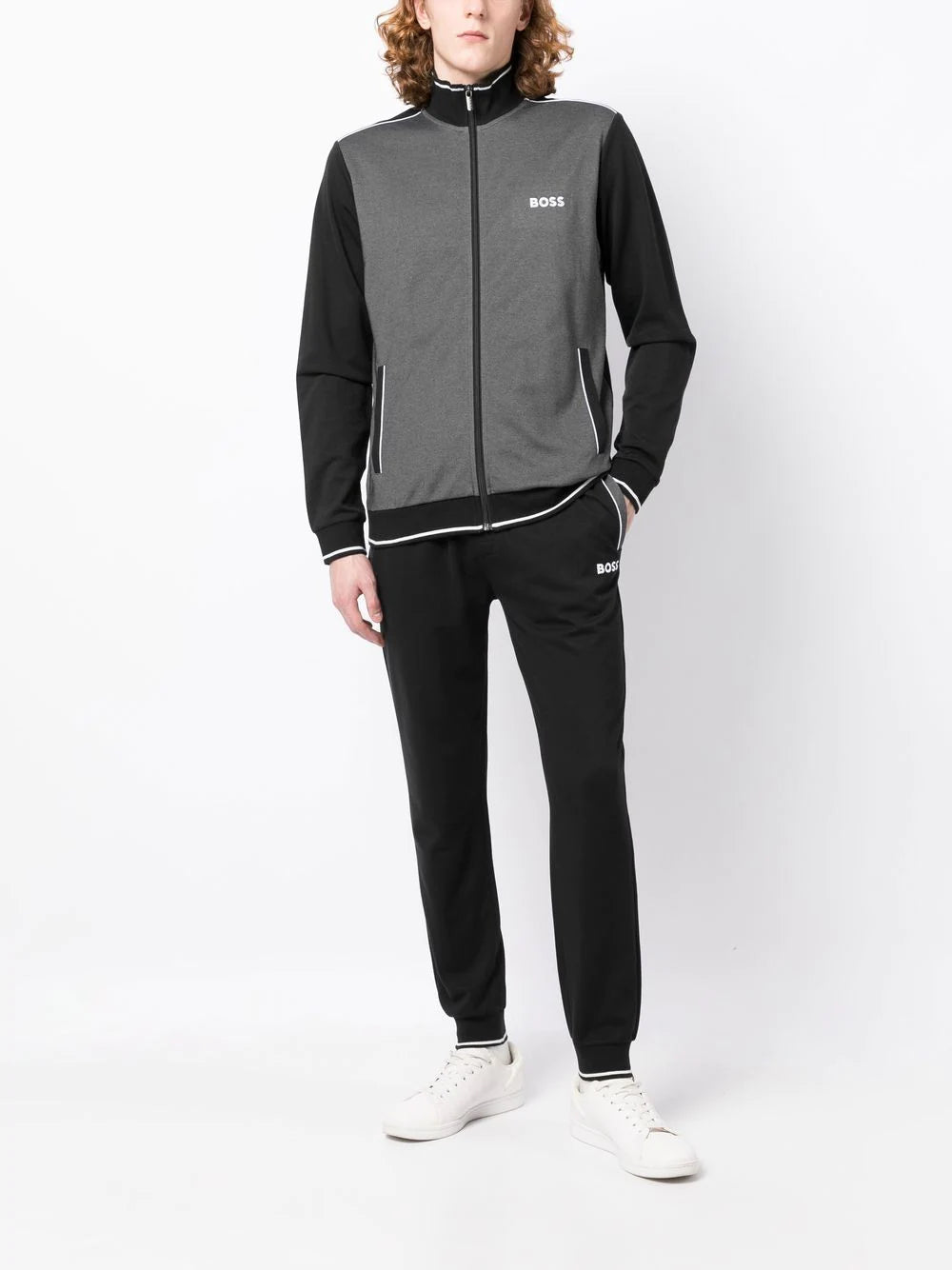 BOSS logo-print track pants - Image 2