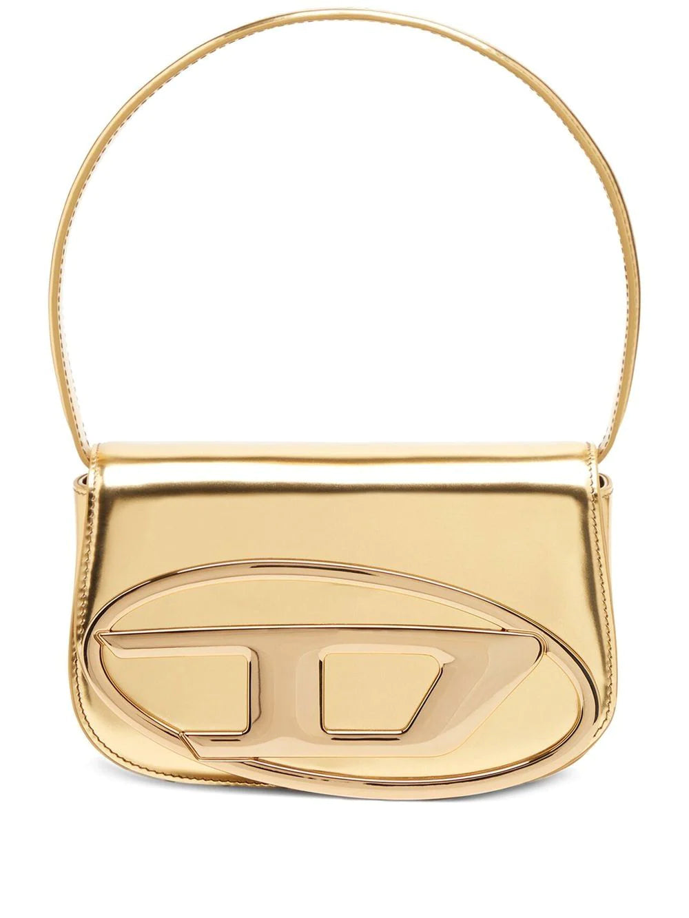 Diesel logo-plaque shoulder bag