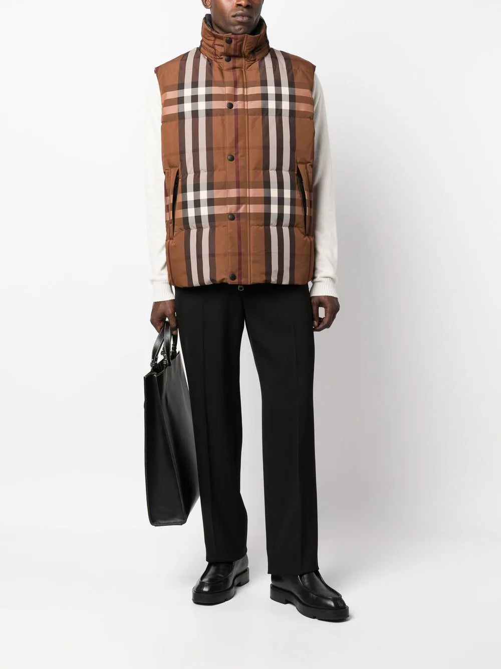 Burberry  Vintage-Check padded gilet