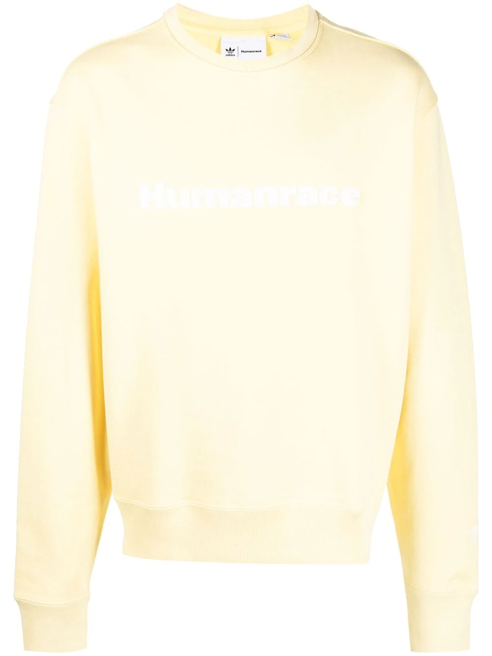 adidas  slogan-print crew neck sweatshirt