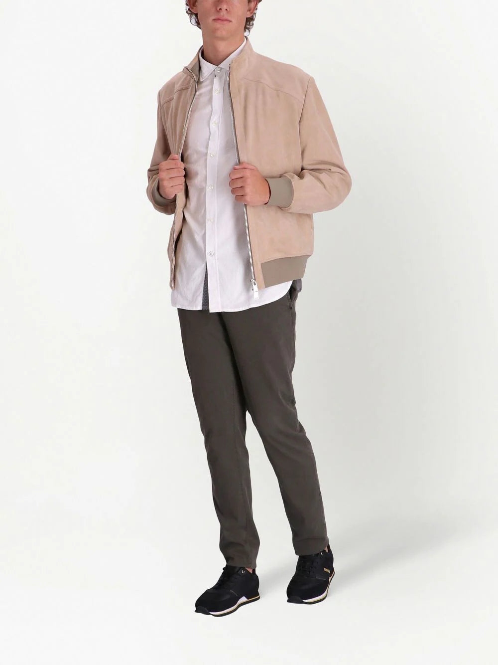 Boss slim-cut long-sleeve shirt