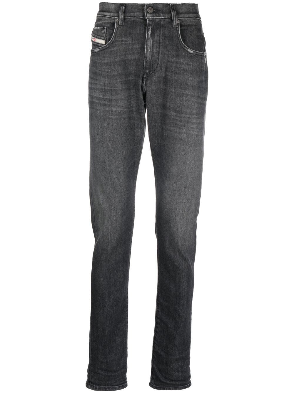 Diesel stonewash straight skinny jeans