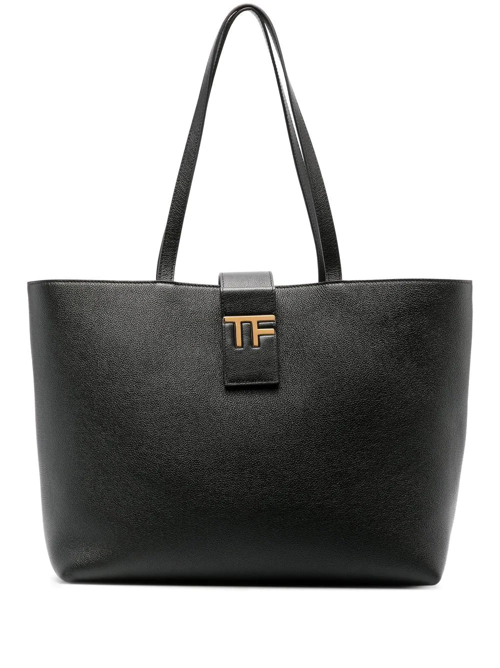Tom Ford logo plaque tote bag
