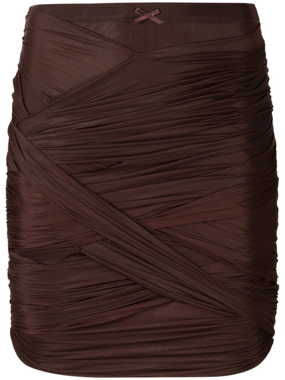 Alexander Wang  ruched draped skirt
