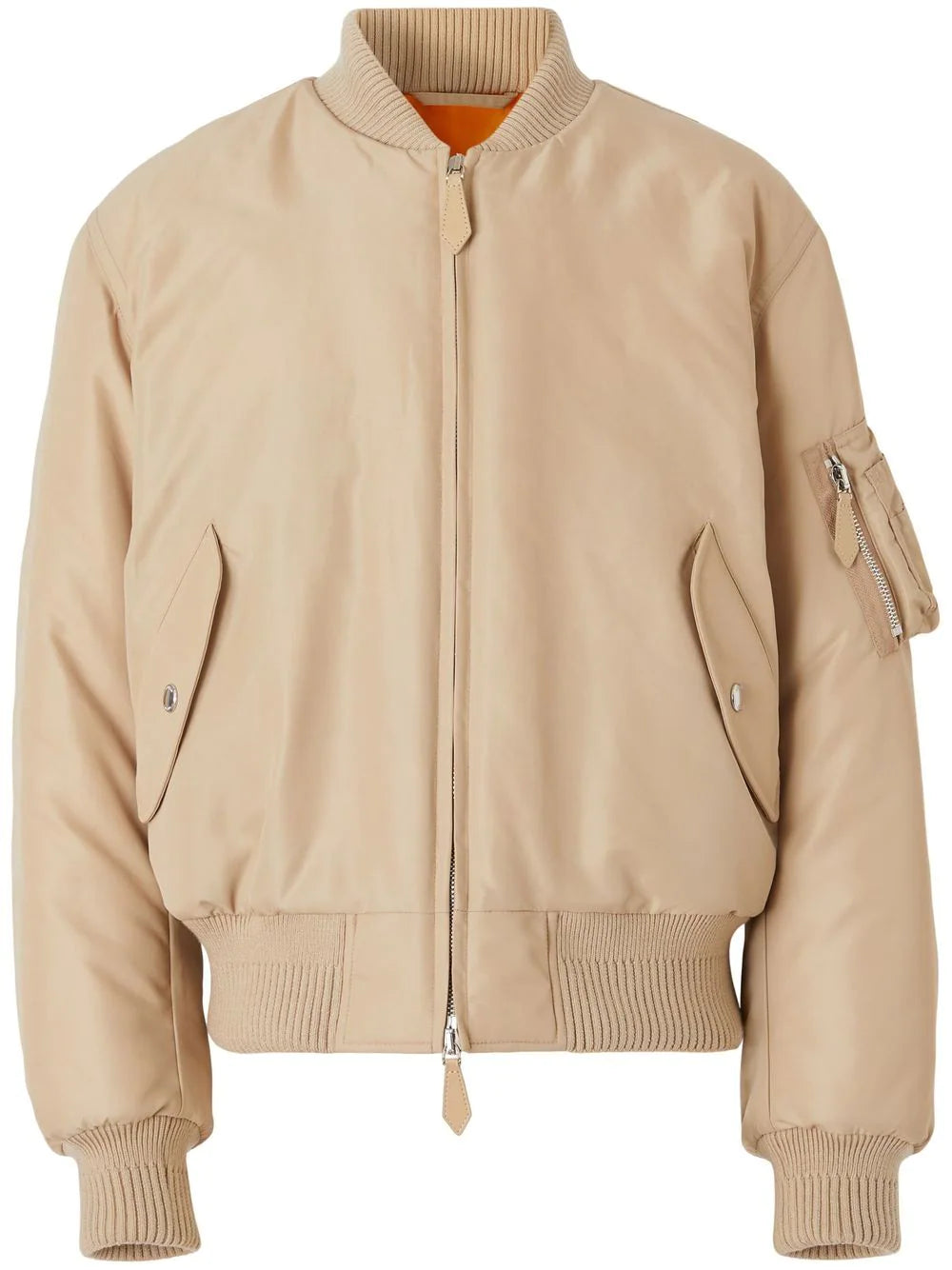 Burberry  logo-print bomber jacket