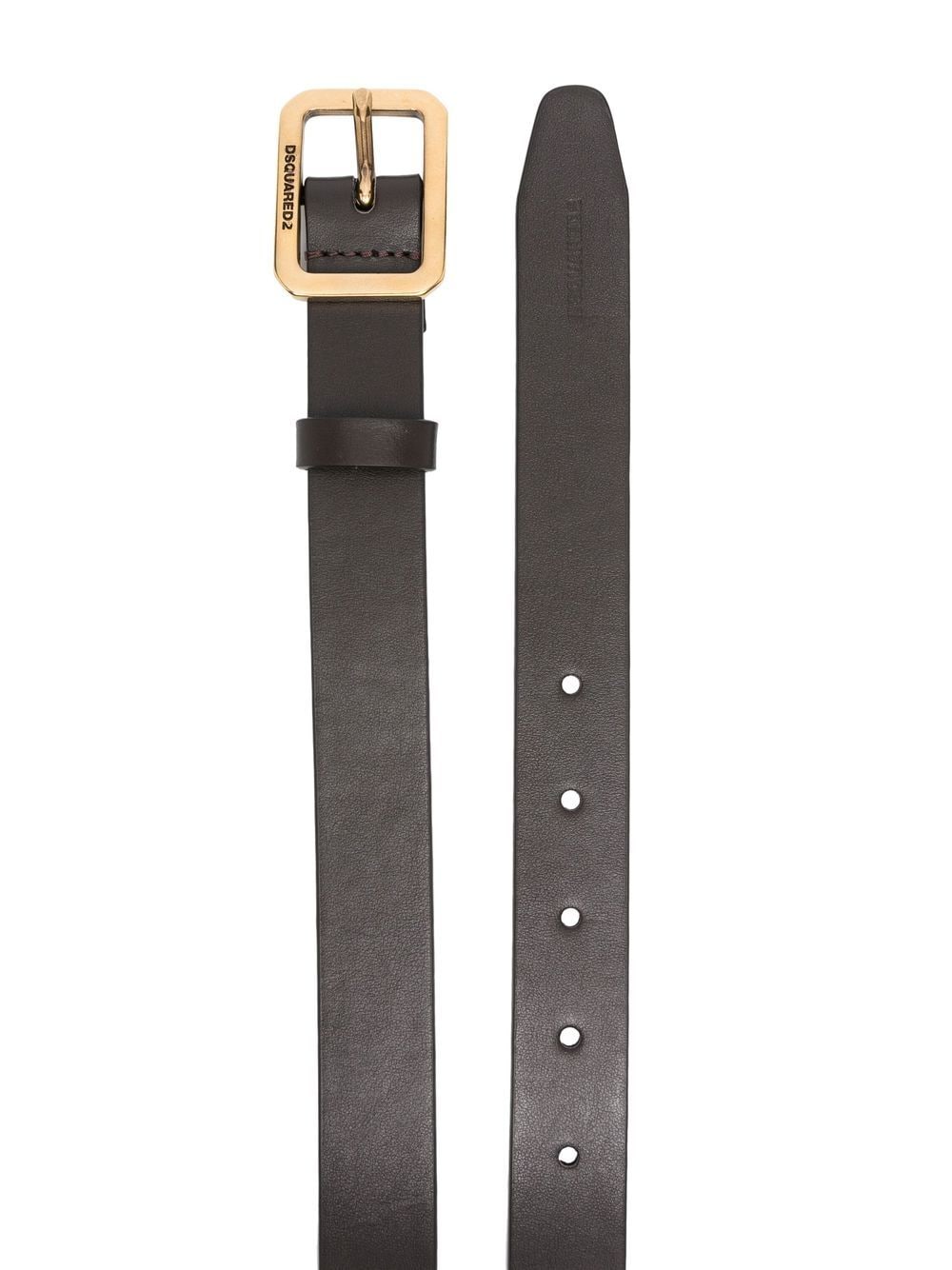 Dsquared2 -buckle leather belt