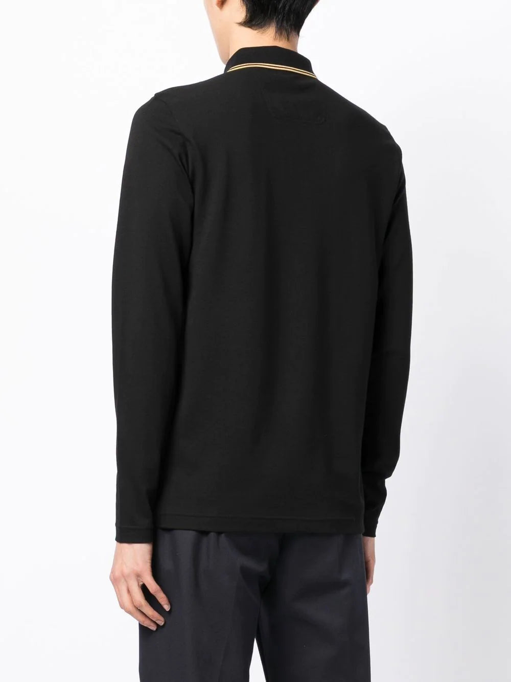 Boss long-sleeve polo-shirt