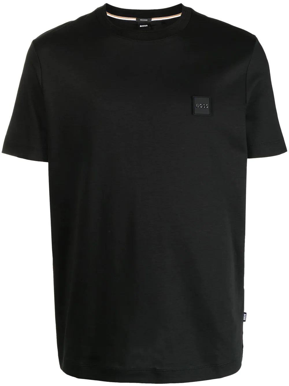 BOSS  logo-patch cotton T-shirt