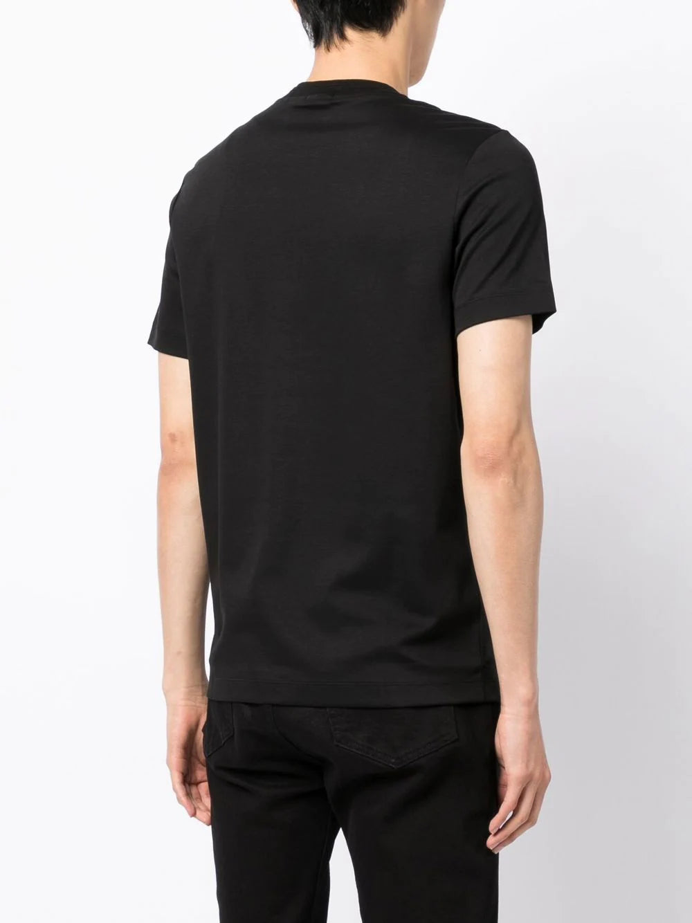 BOSS  logo-patch cotton T-shirt
