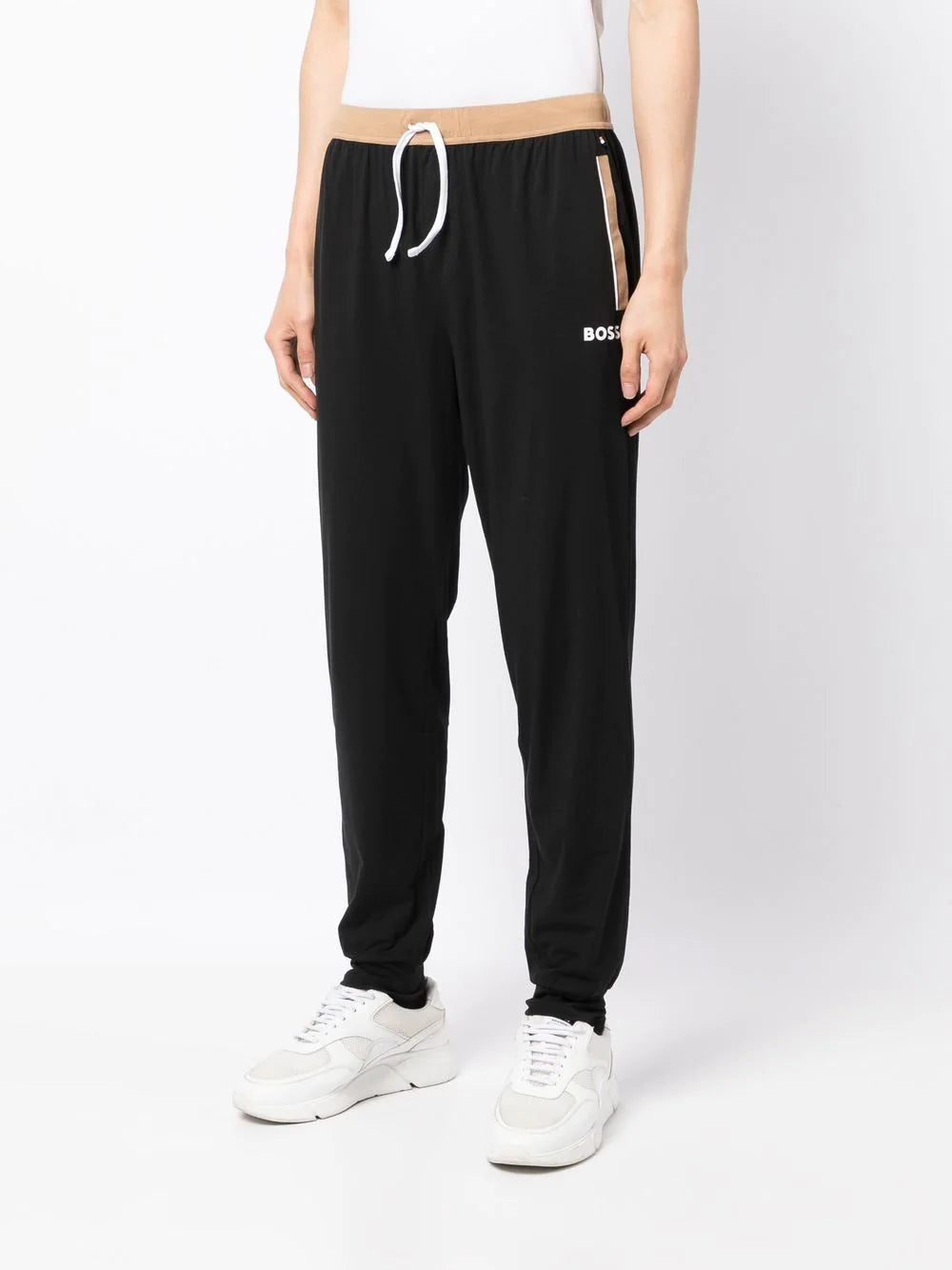 BOSS logo-print track pants