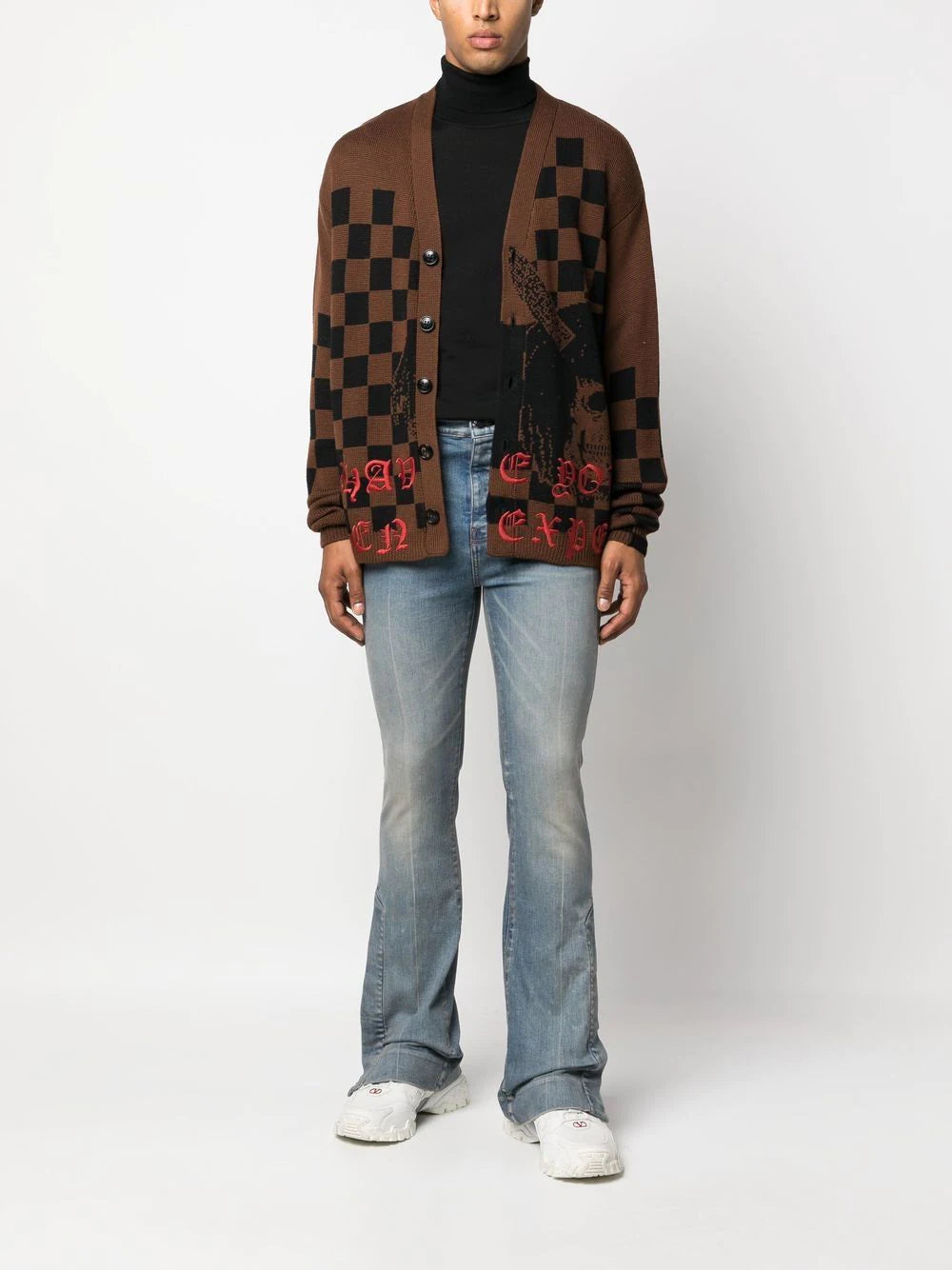 Amiri high-rise flared jeans