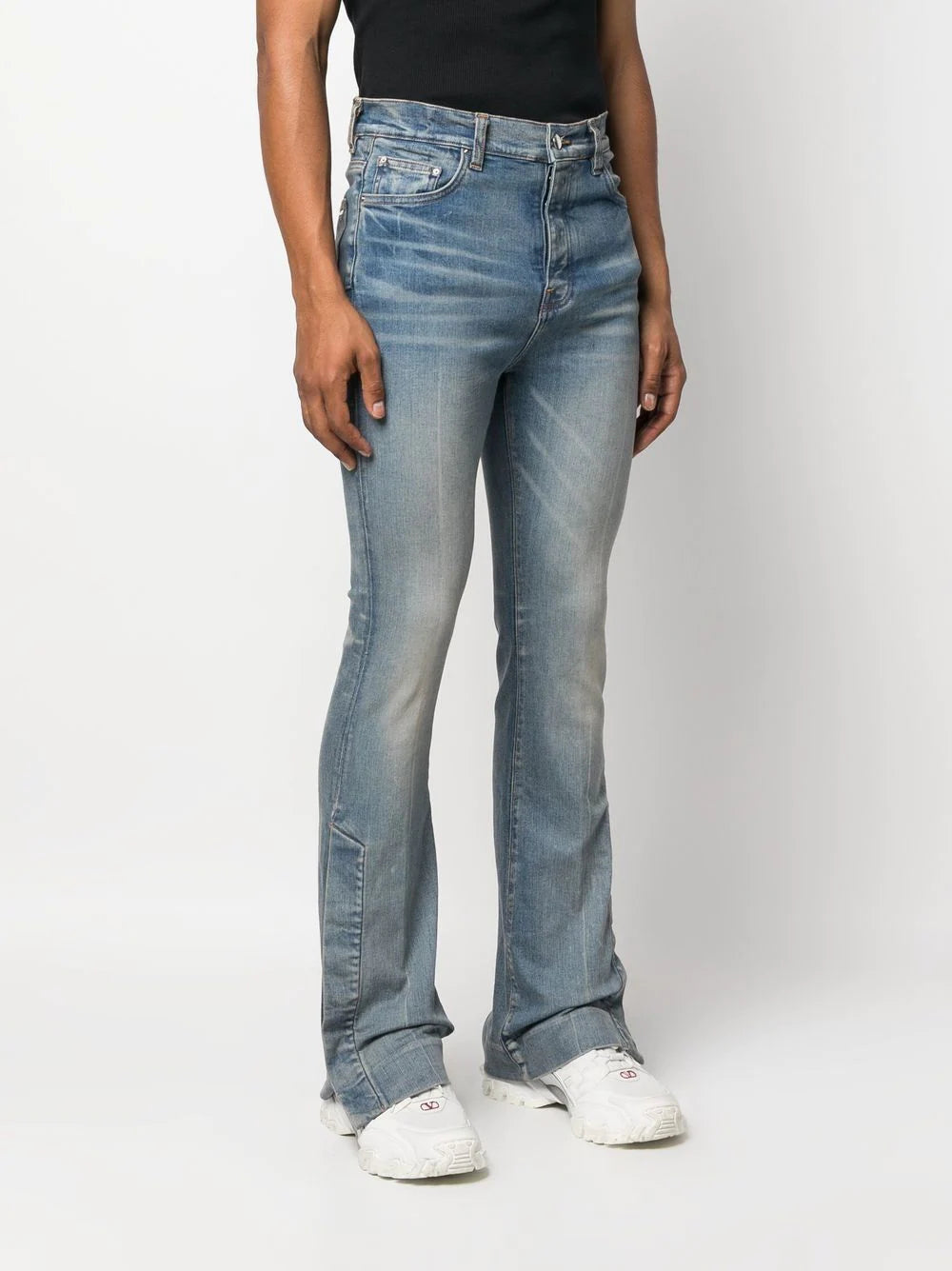 Amiri high-rise flared jeans