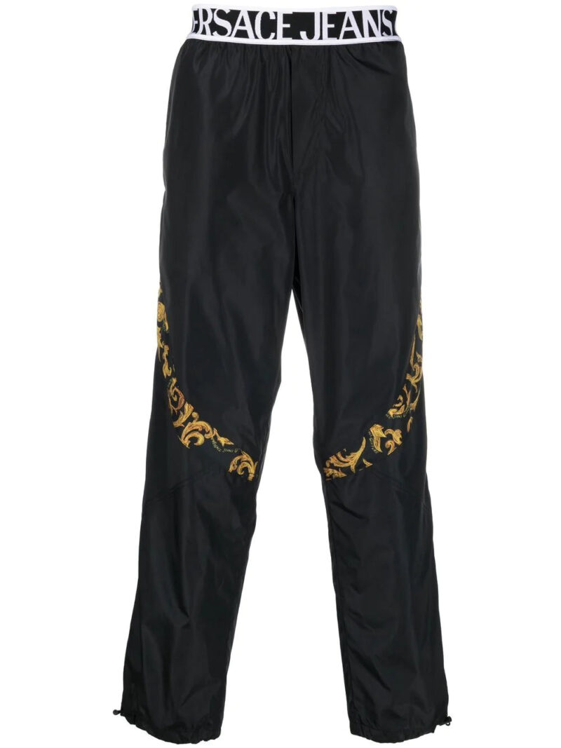 Versace Jeans Couture  Baroque-print track pants