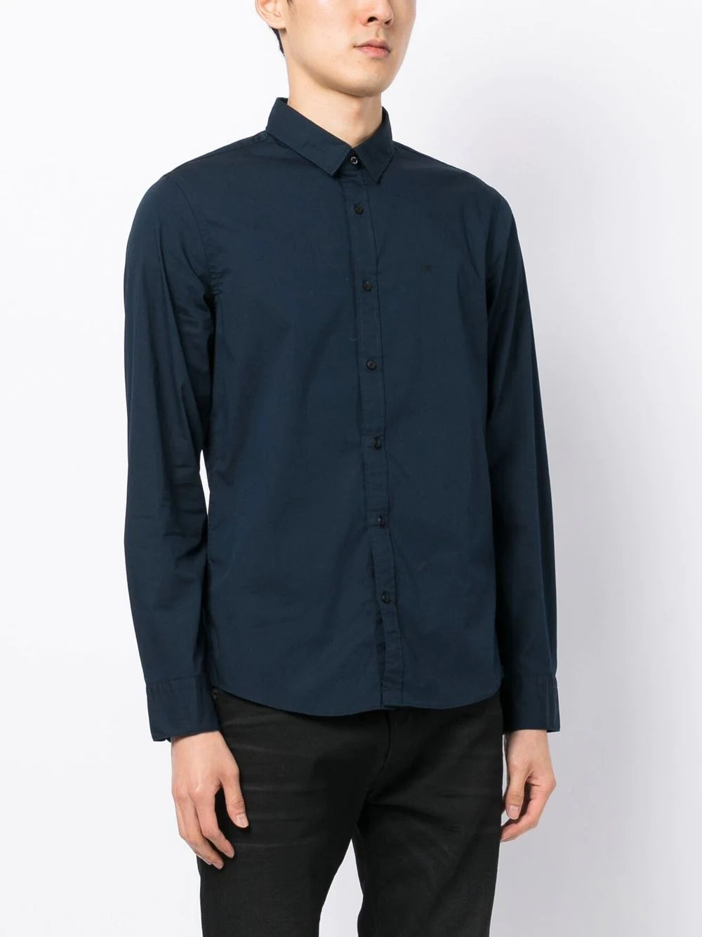 Calvin Klein classic long sleeved cotton shirt