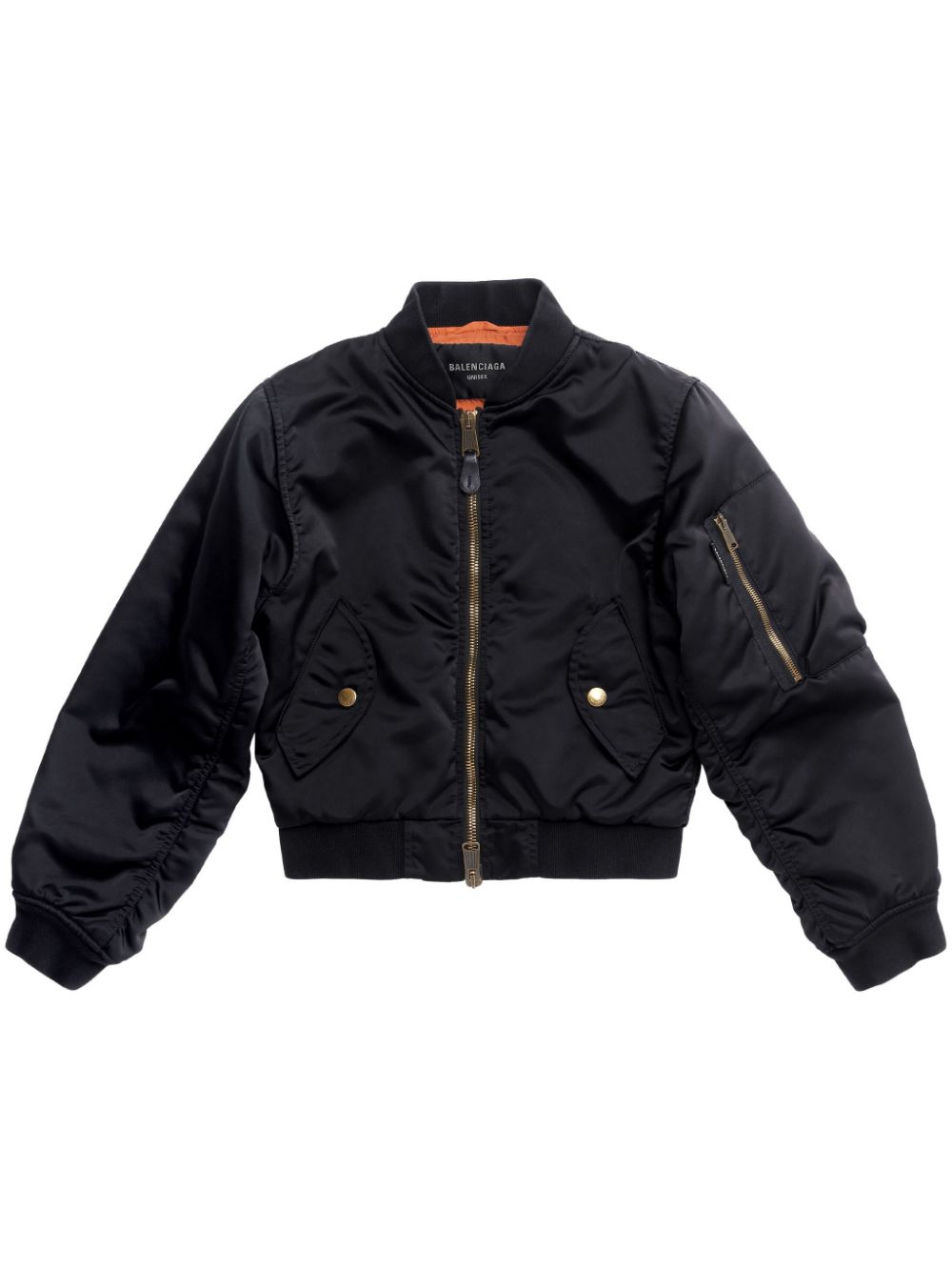 Balenciaga  ruched bomber jacket