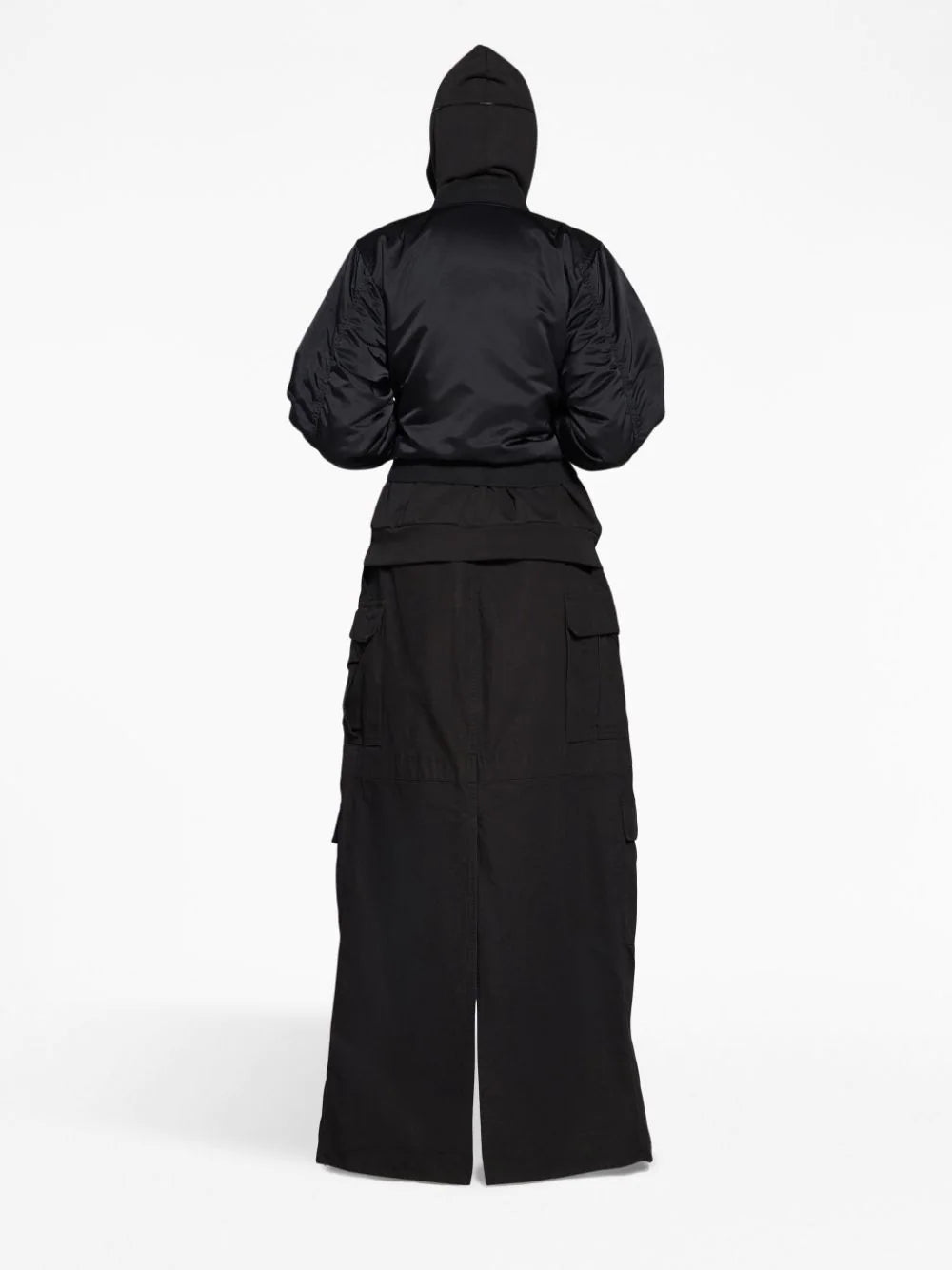 Balenciaga  ruched bomber jacket