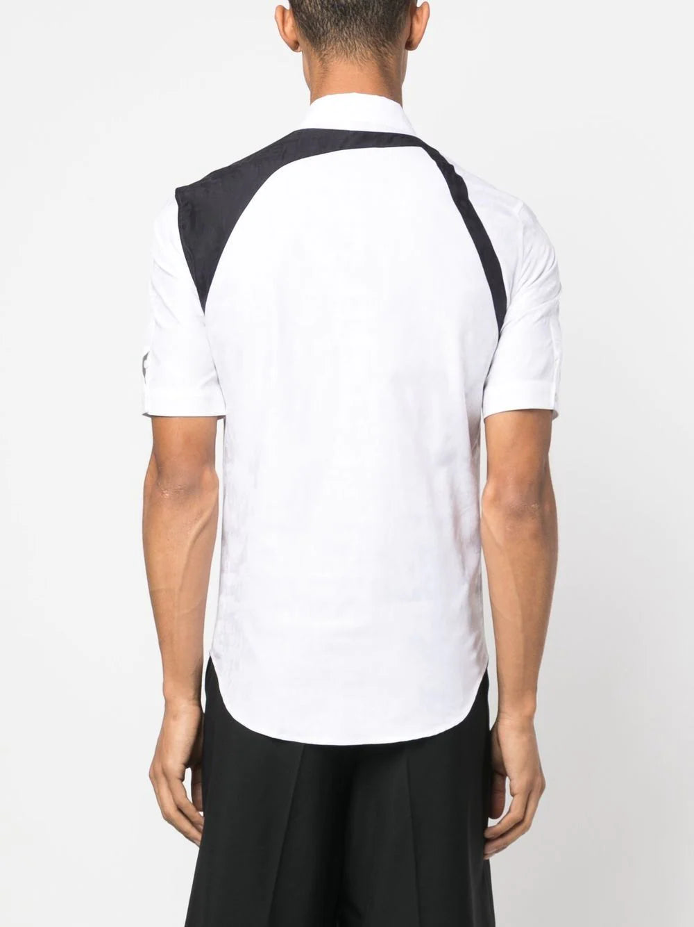 Alexander Mcqueen harness-detail short-sleeved shirt