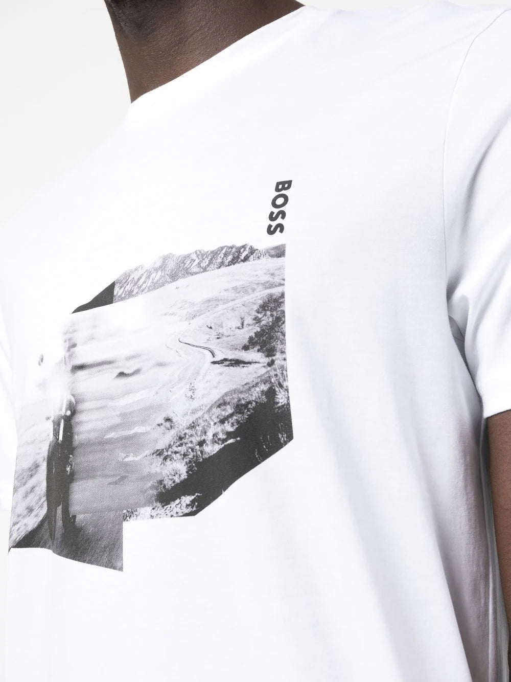 BOSS  Teglow graphic-print T-shirt