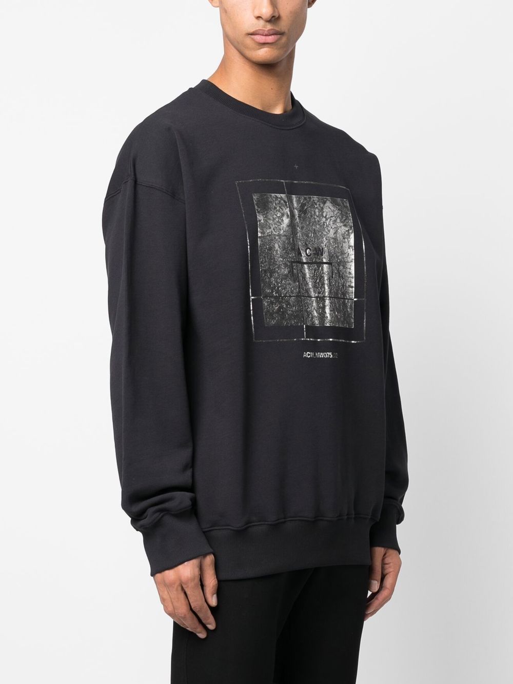 A-COLD-WALL*  Foil Grid sweatshirt