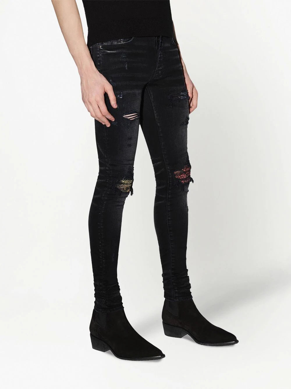 Amiri Thrasher Rainbow Paisley jeans
