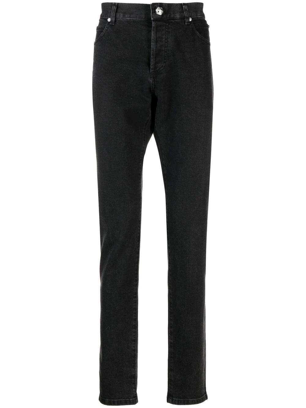 Balmain mid-rise straight-leg jeans
