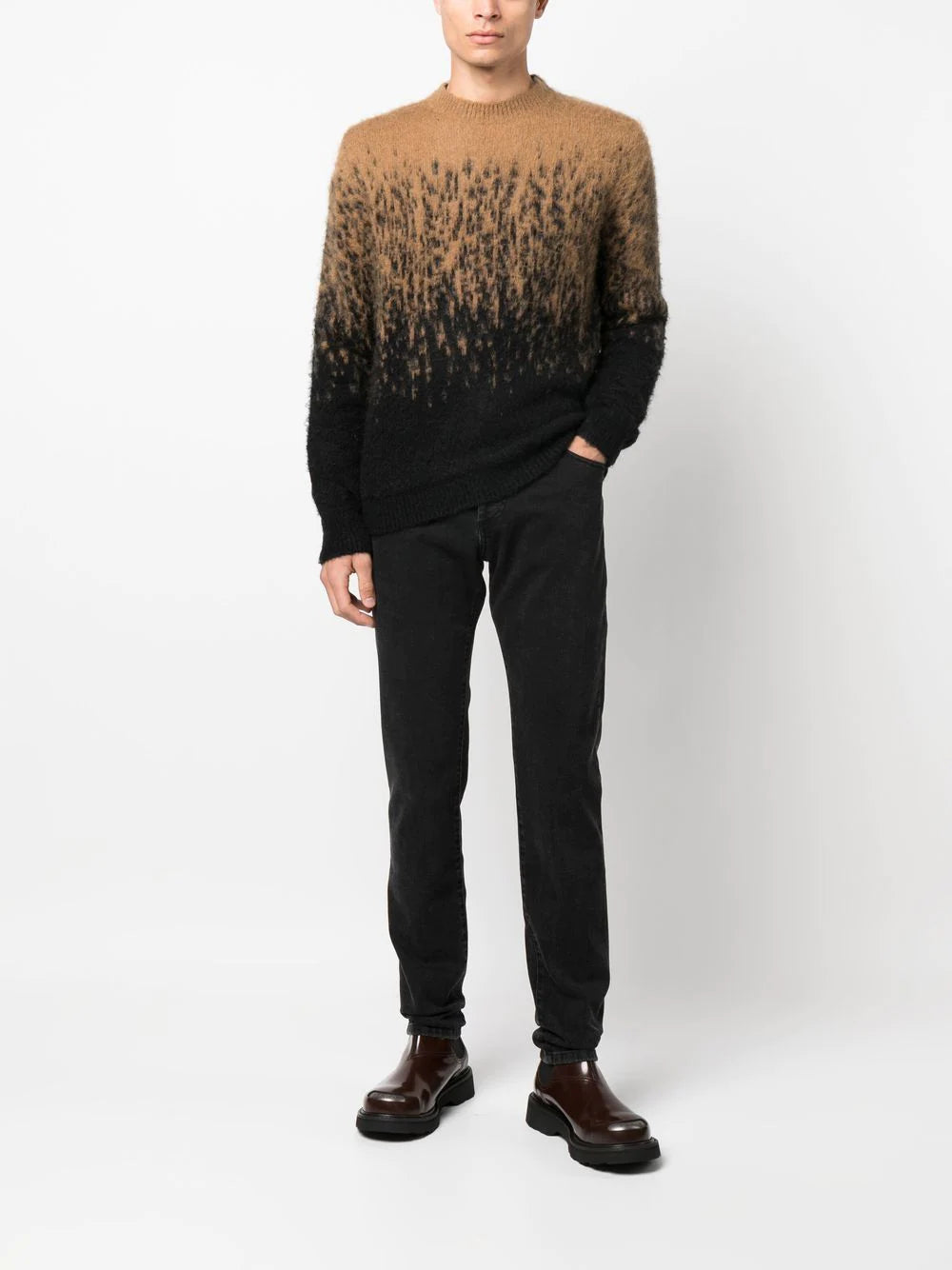 Balmain mid-rise straight-leg jeans