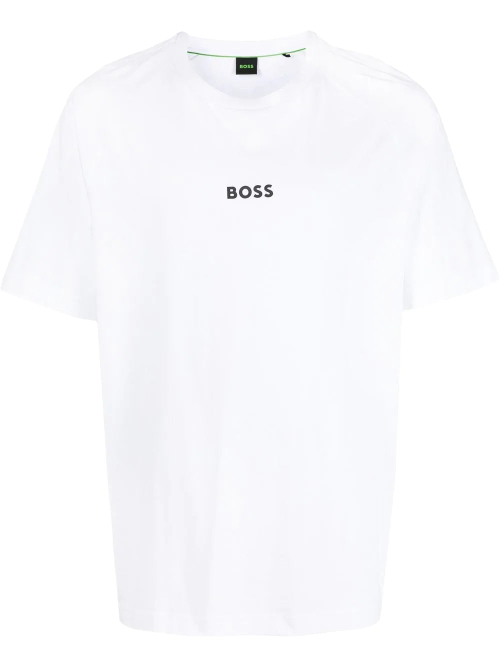 BOSS  logo-print cotton T-shirt